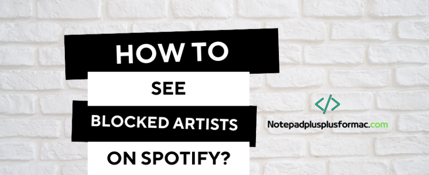 How to See Blocked Artists on Spotify?