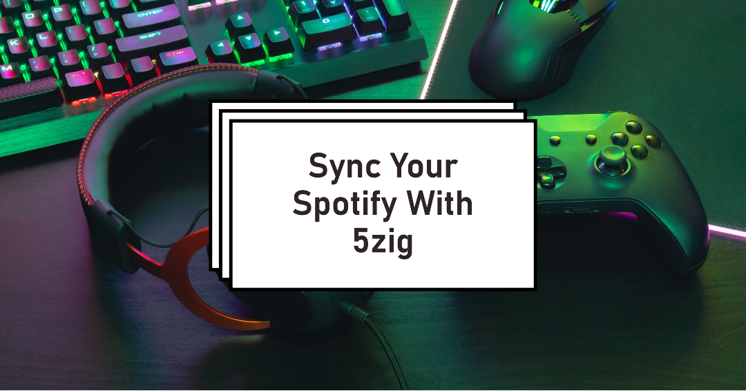 Sync Spotify with 5zig
